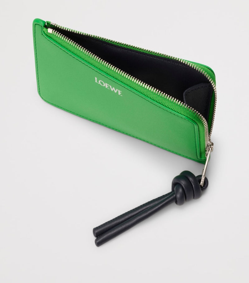LOEWE leather knot card holder, imported from the UK