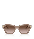 Vogue irregular acetate sunglasses with gradient lenses, UK version