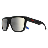 Hugo Boss 1451/S matte black mirrored sunglasses (British brand)