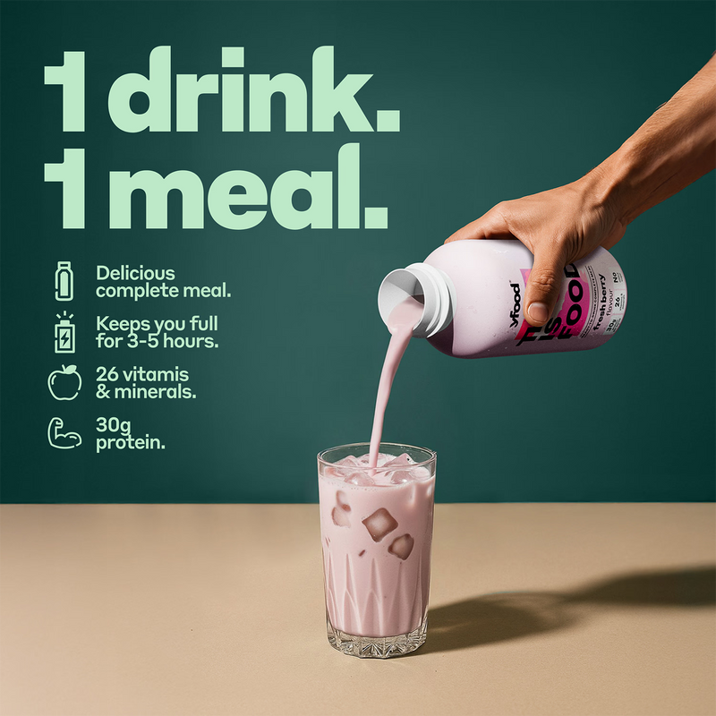 yfood ready-to-drink complete meal Fresh Berry 500ml, UK version