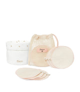 Harrods Bonpoint Cotton Reusable Cleansing Pads (Set of 7)- Buy online at McGrocer