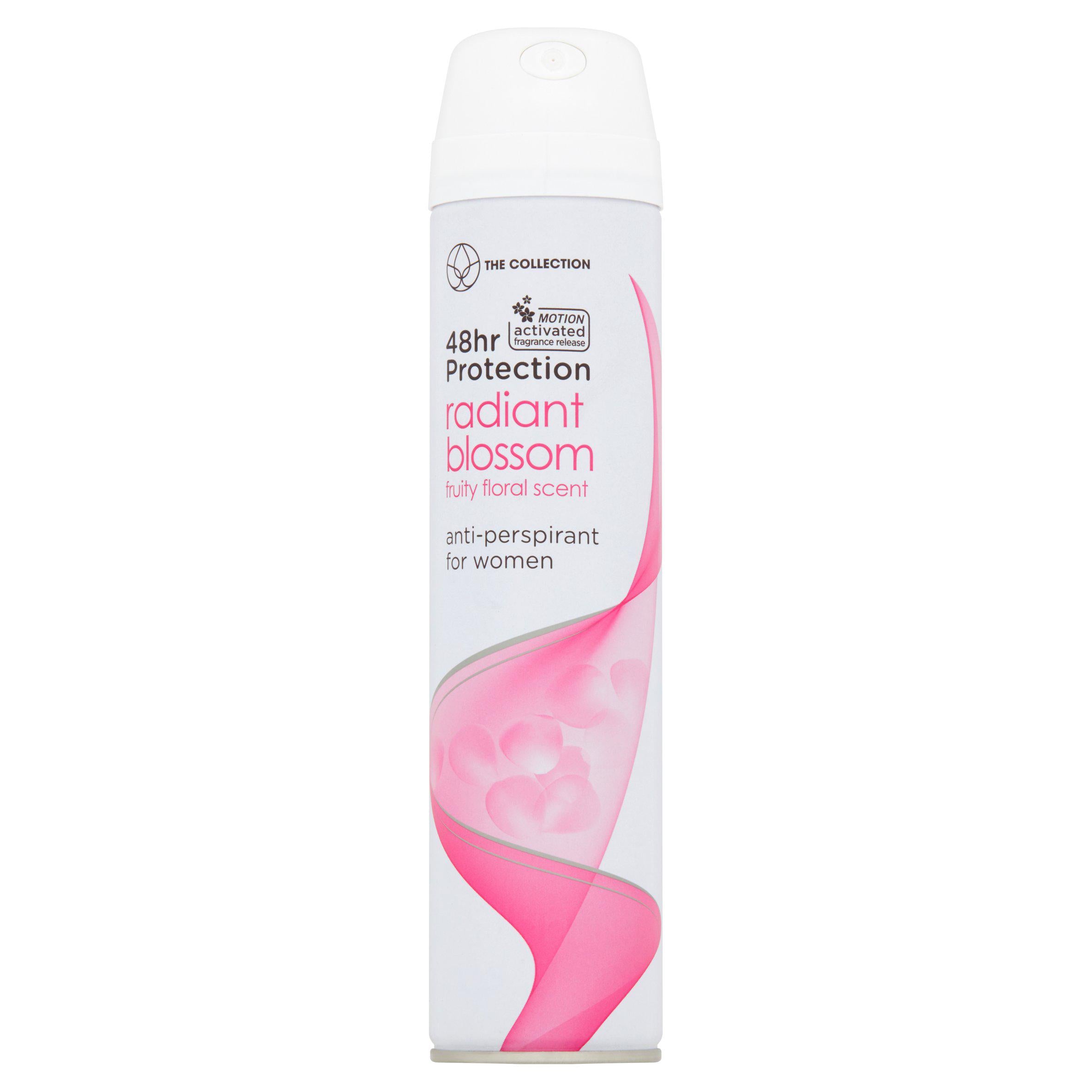 The Collection Radiant Blossom Anti-Perspirant for Women 250ml Women's Sainsburys