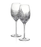 Waterford Lismore Diamond wine glasses set of 2, imported from the UK