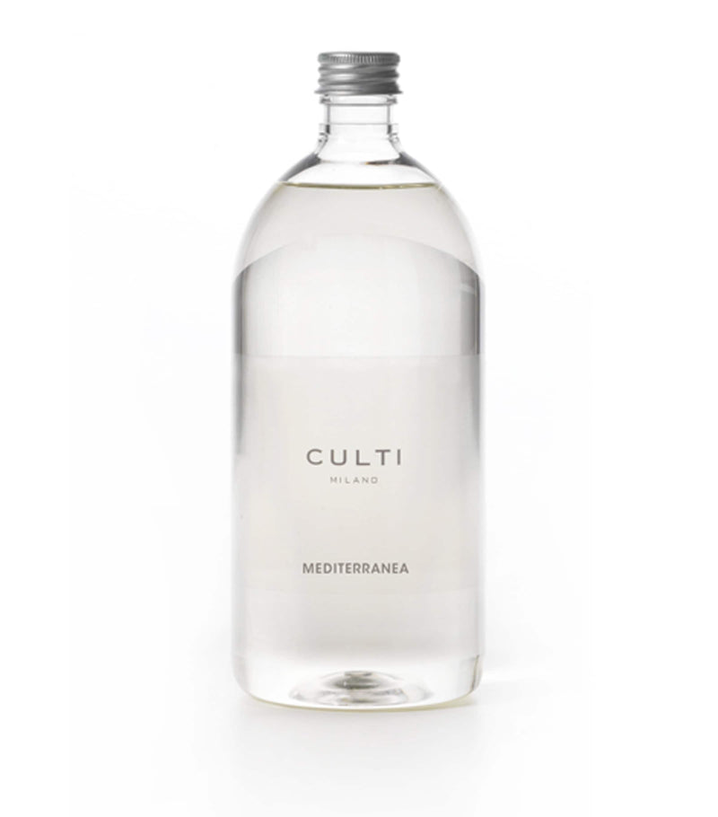 Culti Milano Mediterranea fragranced oil diffuser refill 1L - British product