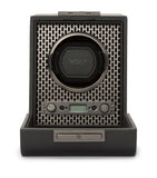 WOLF Axis single watch winder in vegan leather, UK version