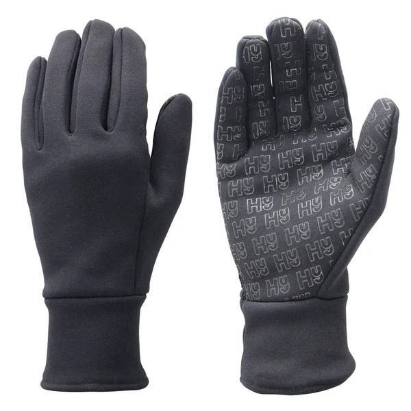 adult gripped fleece gloves small size, UK version