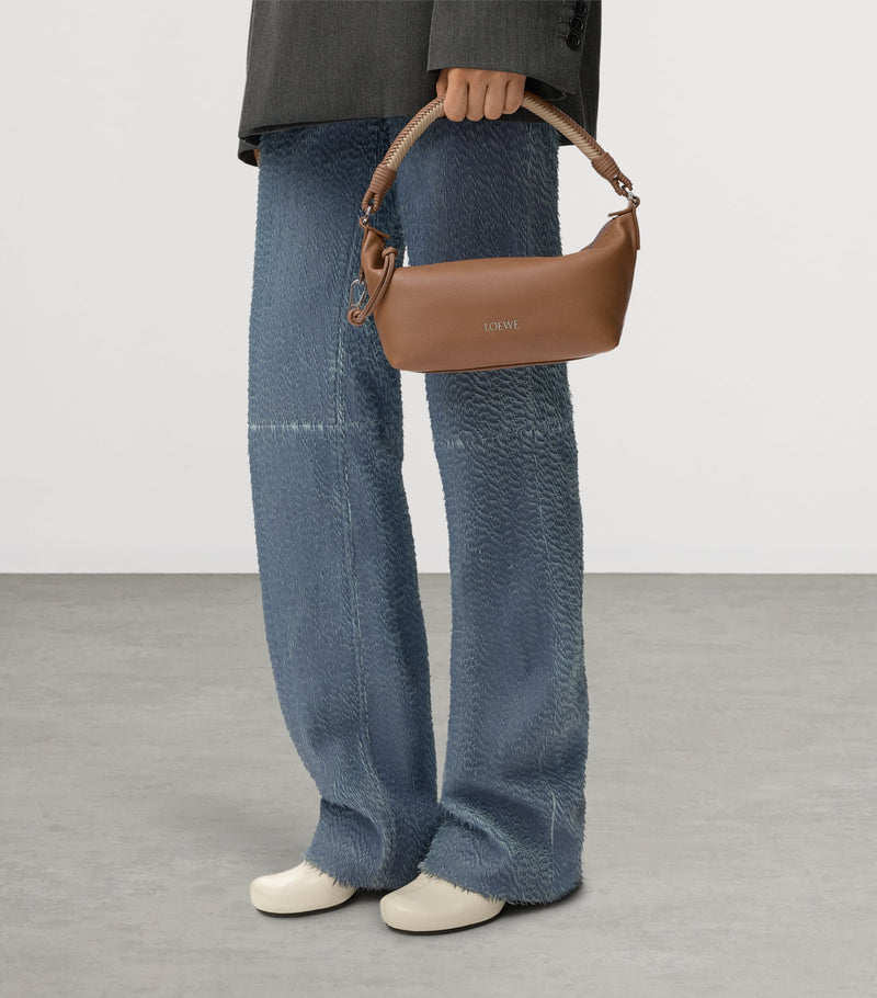 LOEWE Cala top-handle bag in nappa leather 13x26x10 cm - British product