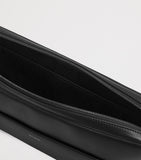 Aviteur leather trolley-sleeve laptop case - British product