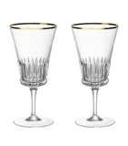 Villeroy & Boch Grand Royal Gold water goblets 390ml (British brand)