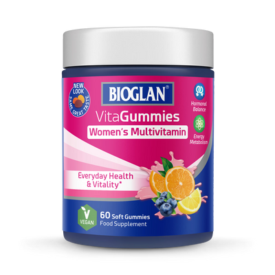 Bioglan VitaGummies Multivitamines Femme Citron Orange Myrtille 60 gummies
