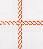 Pratesi Treccia super king bedspread, imported from the UK