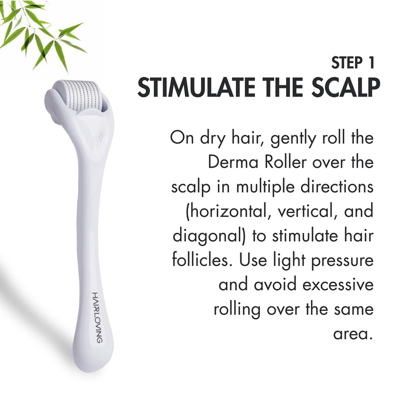 Beauty Renewal hair growth bundle with rosemary oil and derma roller - British product