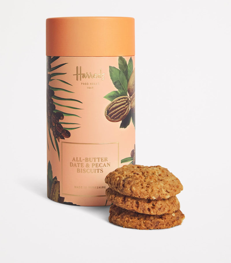 Harrods All-Butter Date and Pecan Biscuits 200g, UK version