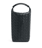 Bottega Veneta Intrecciato Wallace leather pouch, imported from the UK