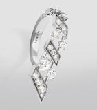 Marli New York Fifth Avenue white gold diamond ring, UK version