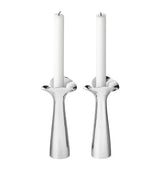 Harrods Georg Jensen Bloom Botanica Dinner Candle Holders Set of 2- Buy online at McGrocer