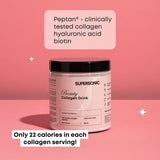 SUPERSONIC currant-mint collagen drink powder 185g, UK version