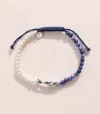 Tateossian Sodalith Süßwasserperle Feng Shui Fisch Armband (Britische Marke)