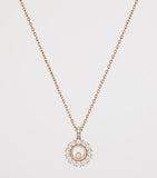 Chopard rose gold and diamond pendant necklace - British product