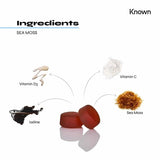 Known Nutrition sea moss vegan gummies 60 count - British product