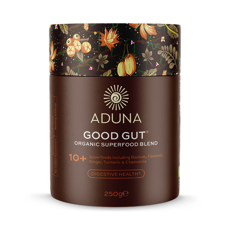 Aduna Good Gut Organic Superfood Blend 250g - British product