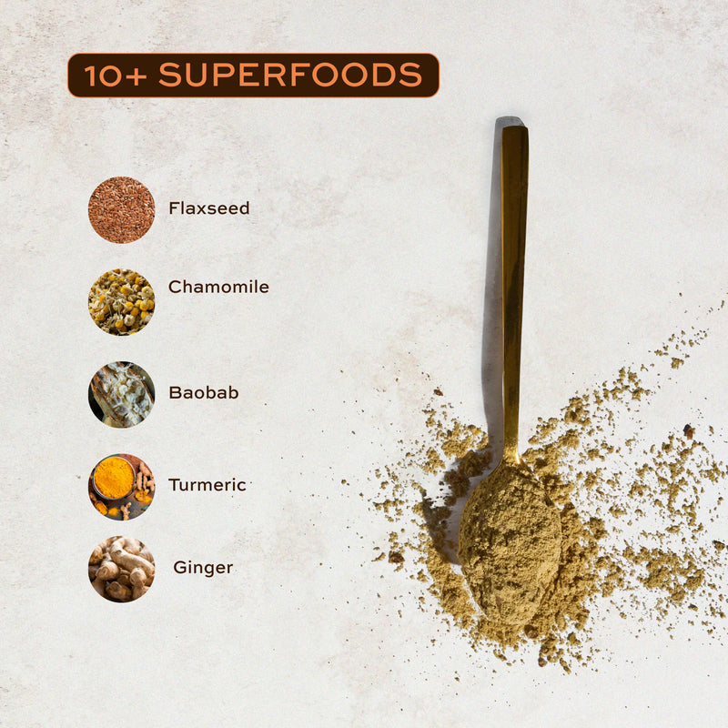 Aduna Good Gut Organic Superfood Blend 250g - British product