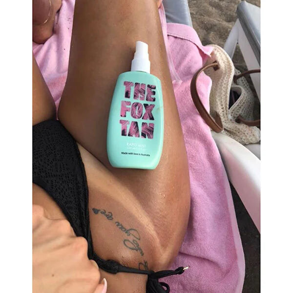 The Fox Tan Rapid Tanning Mist 120ml (British brand)