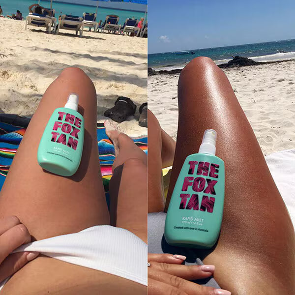 The Fox Tan Rapid Tanning Mist 120ml (British brand)
