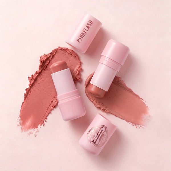 Livingandhome blush duo Apricot Grapefruit - British product