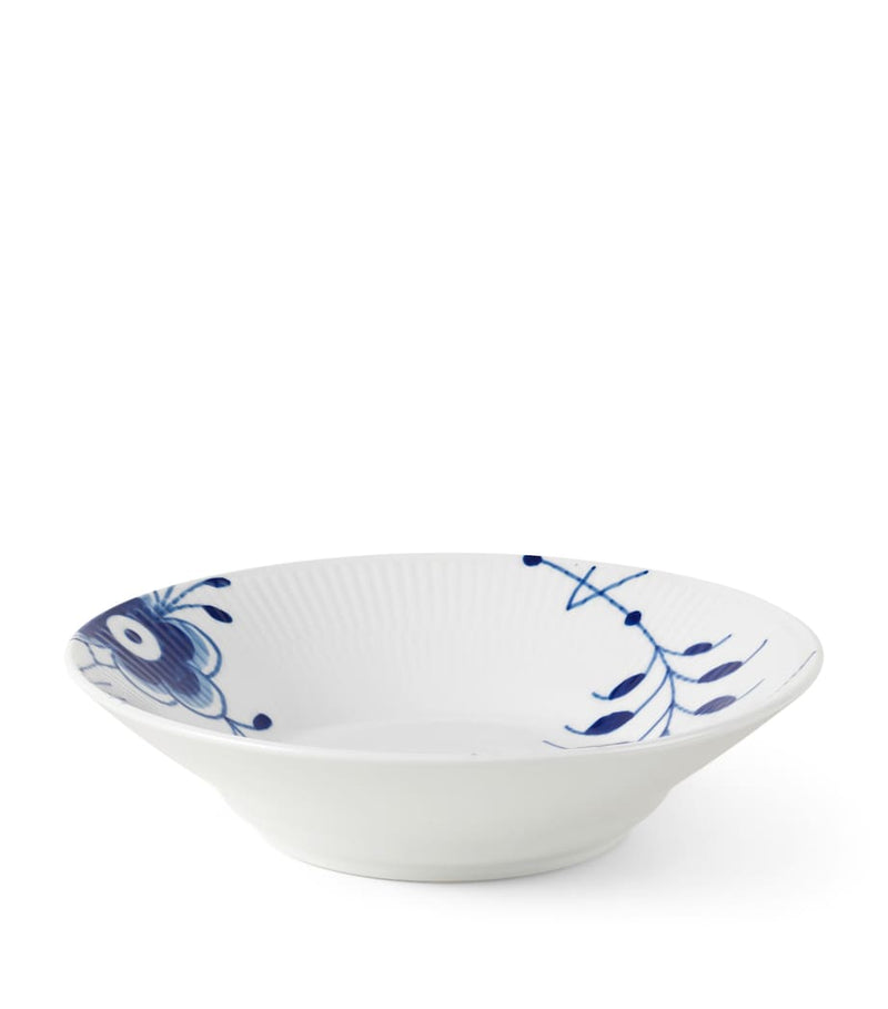 Royal Copenhagen Blue Fluted Mega porcelain bowl 21cm, imported from the UK