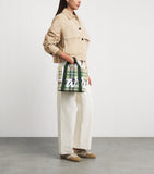 Harrods mini tartan check tote bag (British brand)