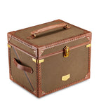 WOLF vegan leather trunk jewellery box with compartments (British brand)