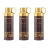 Superdrug ARMAF Odyssey Aoud Perfumed Deodorant Spray 200ml (Pack of 3)- Buy online at McGrocer