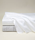 Pratesi Super King Flat Sheet with Braid Motif 300cm x 270cm, imported from the UK