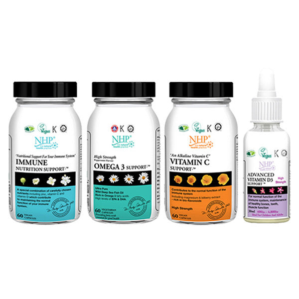 NHP Immune Programme supplement bundle (British brand)