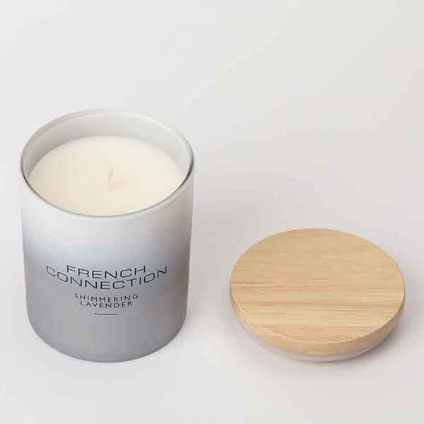French Connection Shimmering Lavender Candle 206g (British brand)