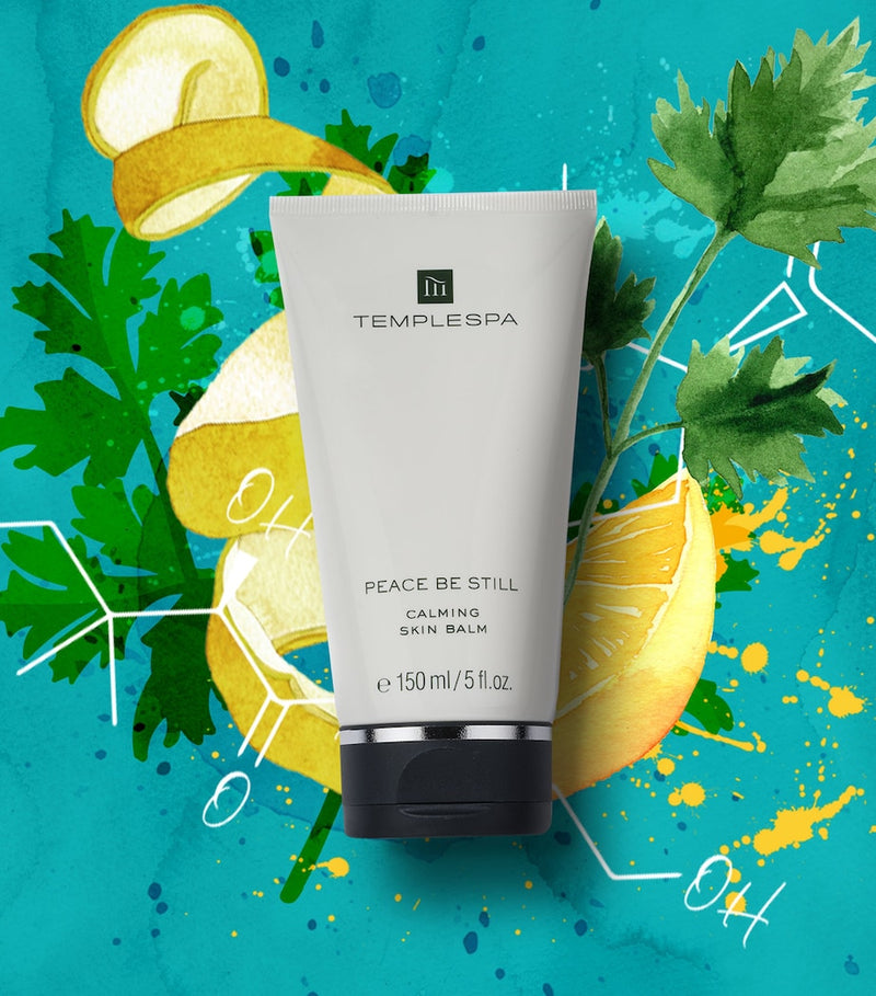 TEMPLESPA Peace Be Still skin balm 150ml, imported from the UK