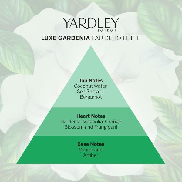 Yardley London Luxe Gardenia perfume 50ml - British product