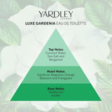 Yardley London Luxe Gardenia perfume 50ml - British product