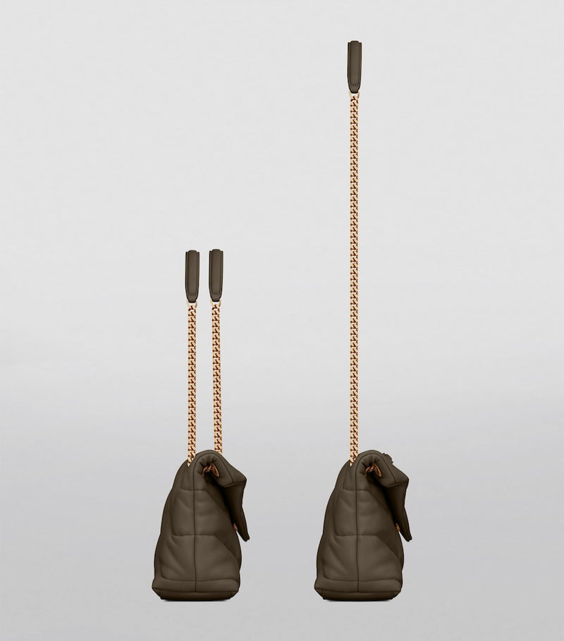 Saint Laurent Small Loulou Puffer shoulder bag, imported from the UK