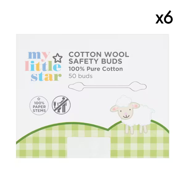 My Little Star Cotton Buds 300 Pack , imported from the UK