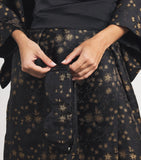 Daniel Hanson silk night floral eye mask (British brand)