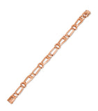 Boodles 18-karat rose gold knot bracelet, UK version
