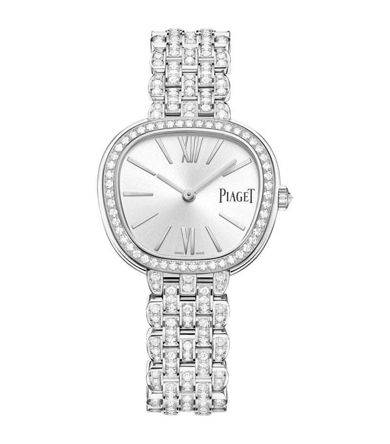 Piaget Sixtie white gold diamond watch 29mm - British product