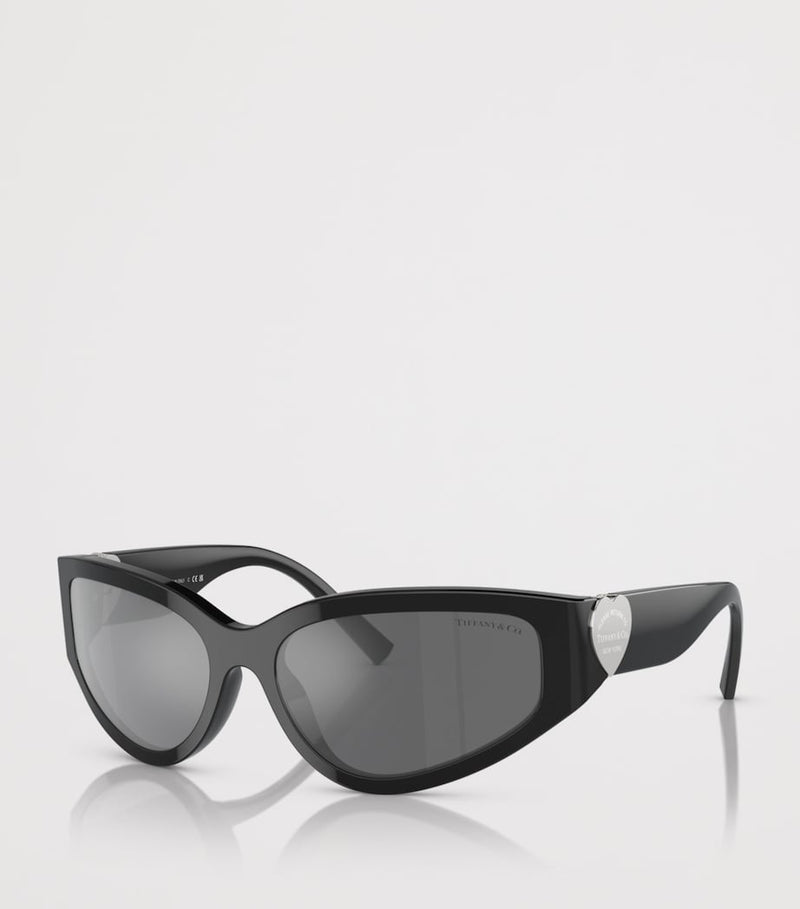 Tiffany & Co irregular acetate sunglasses, UK version