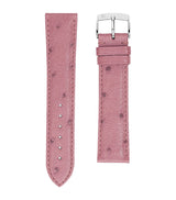 Harrods Jean Rousseau Classic 3.5 Ostrich Leather Watch Strap 18mm- Buy online at McGrocer