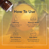 Tisserand Petitgrain Pure Essential Oil 9ml, imported from the UK