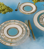 Wedgwood bone china Bacchus Rim soup plate 23cm (British brand)
