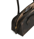 Alaïa Le Teckel medium shoulder bag in calfskin, imported from the UK