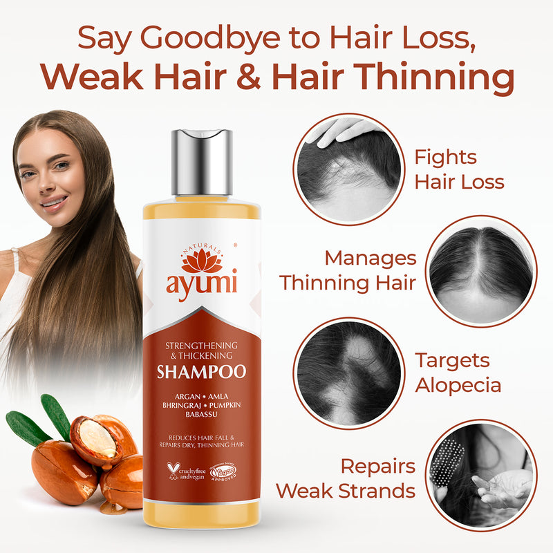 Ayumi growth shampoo 250ml, UK version